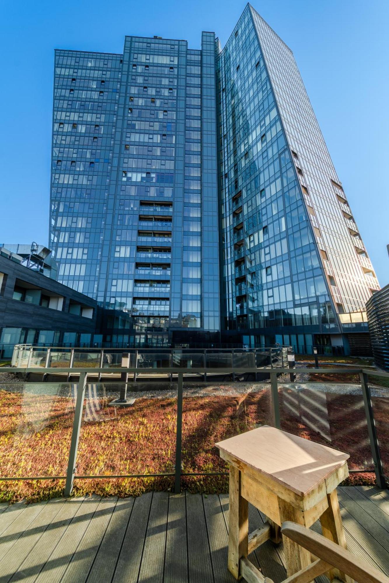Hanza Tower Apartment No 628 - 6Th Floor, Balcony, Swimming Pool شتشيتسين المظهر الخارجي الصورة