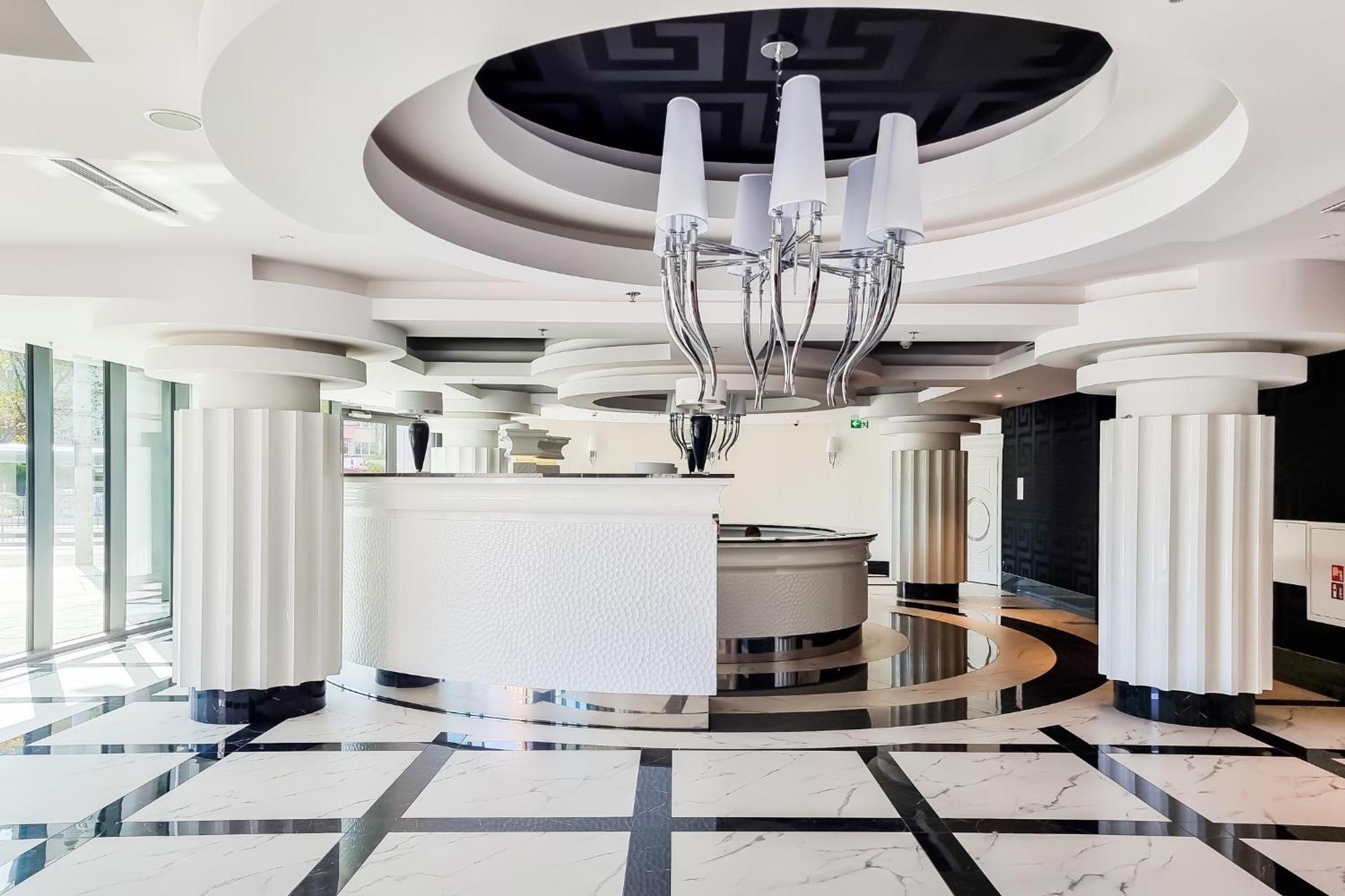 Hanza Tower Apartment No 628 - 6Th Floor, Balcony, Swimming Pool شتشيتسين المظهر الخارجي الصورة