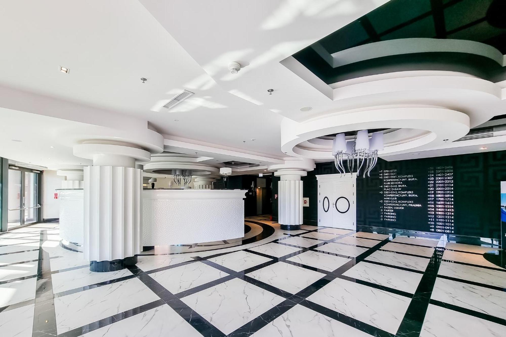 Hanza Tower Apartment No 628 - 6Th Floor, Balcony, Swimming Pool شتشيتسين المظهر الخارجي الصورة